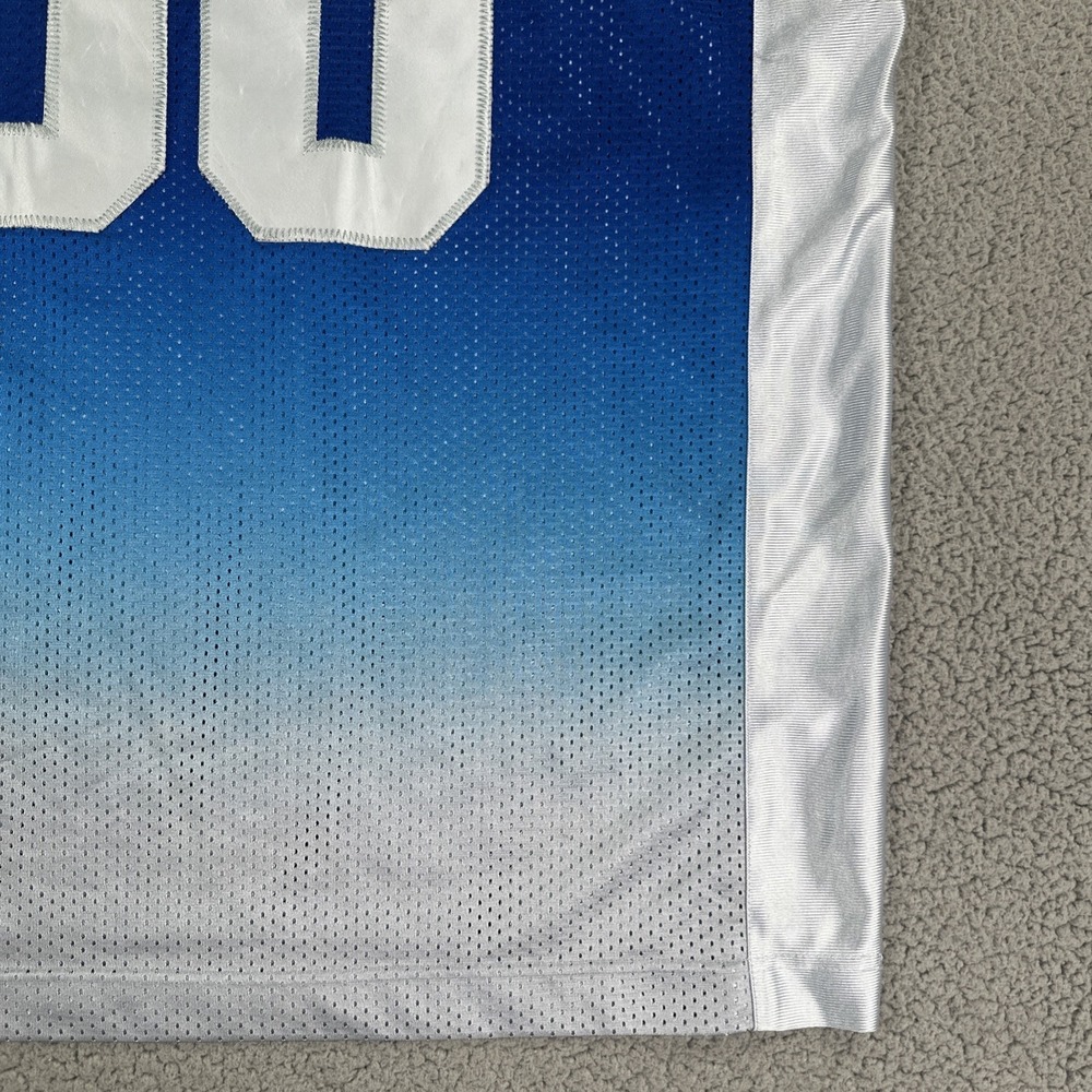 VTG Y2K All Star Pro Basketball Jersey Men 2XL Blue Gradient Hip Hop Dazzle - Picture 16 of 16